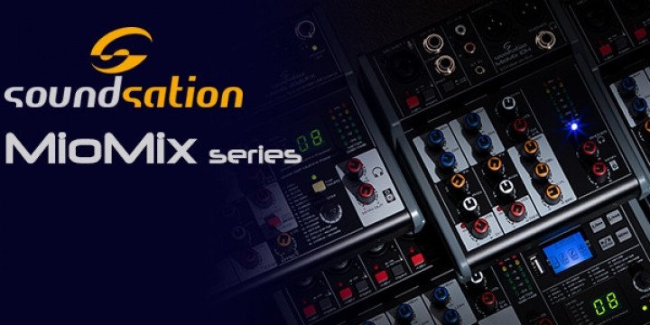 Introducing the brand new Soundsation MIOMIX series