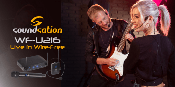 Soundsation's Wire-Free series launches the brand new WF-U216